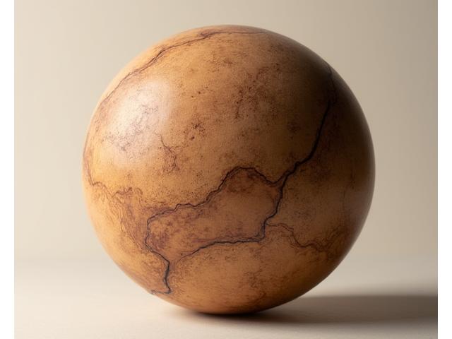 Skalatro model af en træplanet